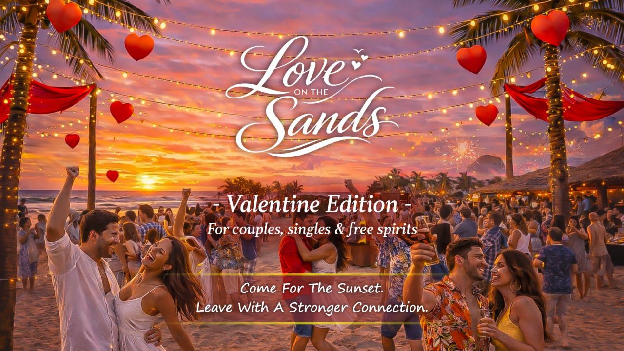 Love on the Sands | A Valentine’s Sundowner on the Beach