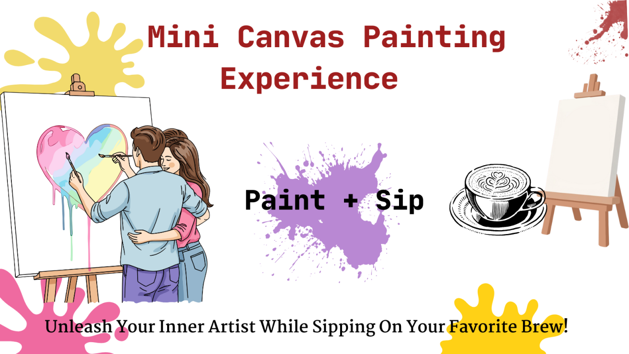 Canvas & Calm: A Mini Painting Experience 