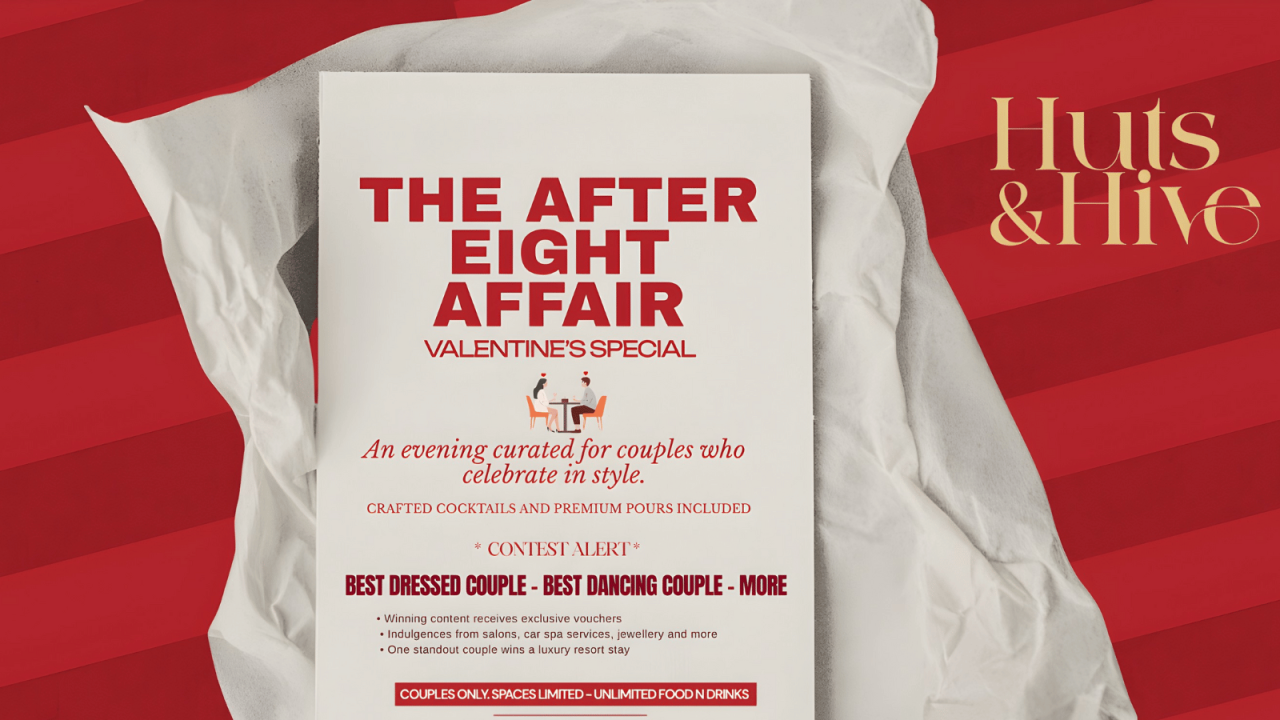 The After Eight Affair at Hut's & Hive