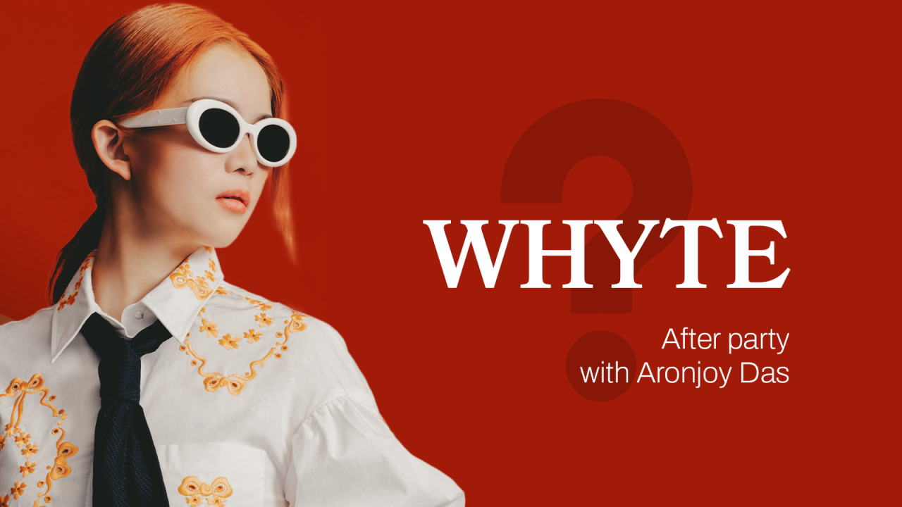 Whyte 2026 Live in New Delhi afterparty with Aronjoy Das