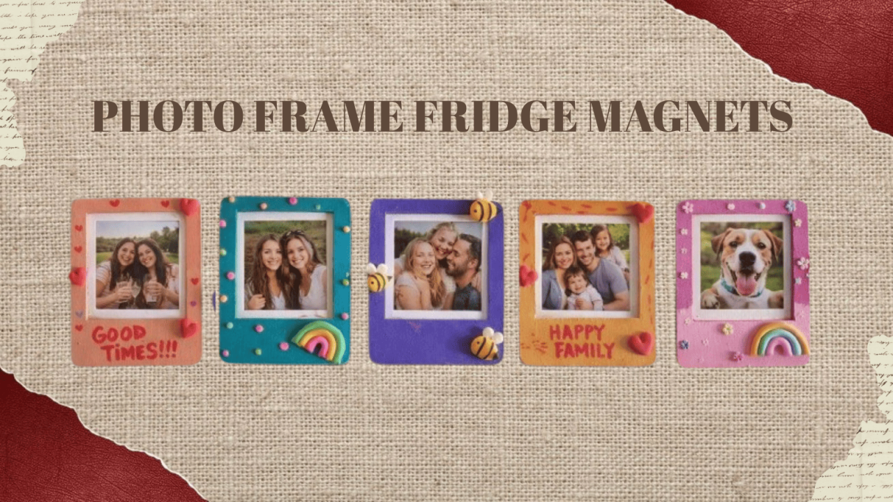 Photo Frame Fridge Magnets