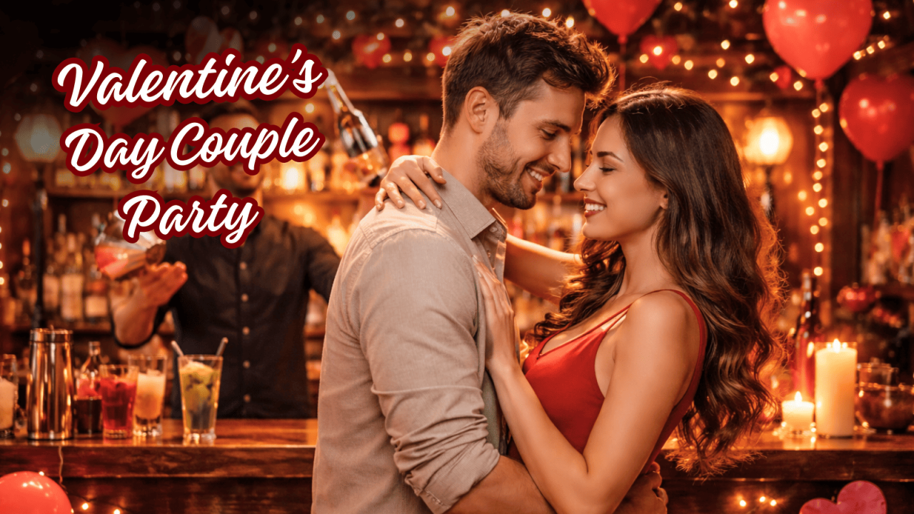 Valentine’s Day Couple Party at NOXX