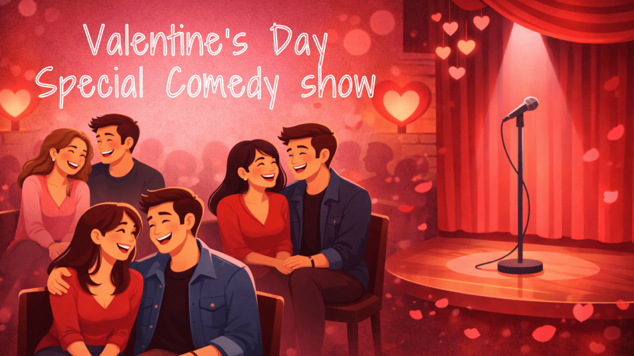 Laugh & Vibe – Valentine’s Day Special Shows 