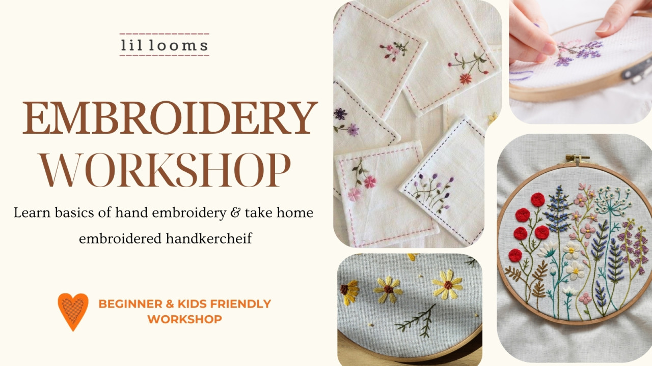 Hand Embroidery Workshop