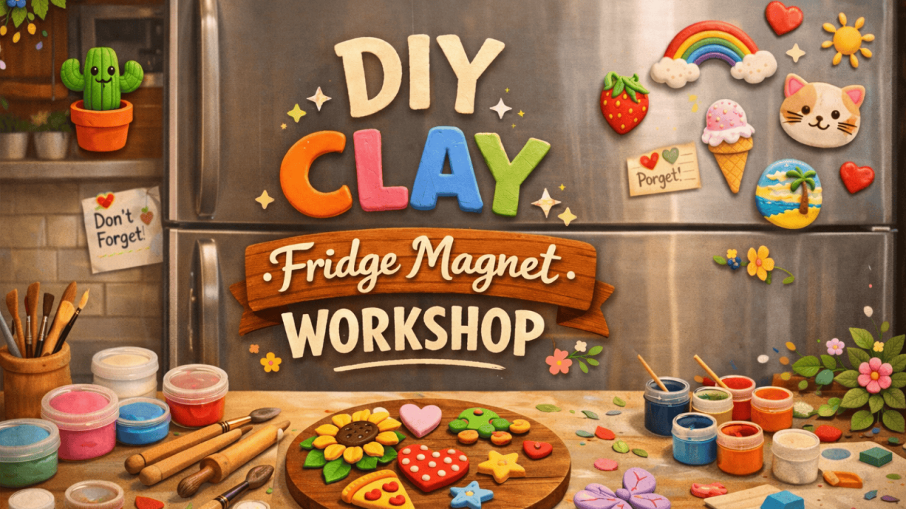 Fridge Clay Magnet Workshop