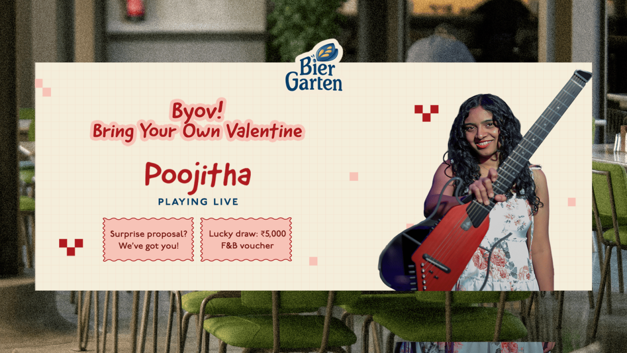 Bring Your Own Valentine | Bier Garten Manyata