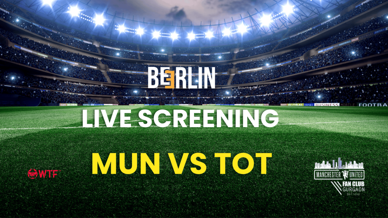 Match Screening Live at Beerlin
