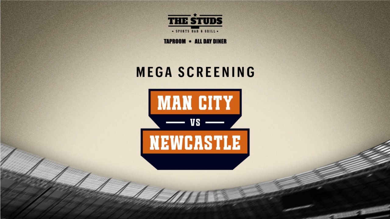 Screening of Man City vs Newcastle at The Studs ETV