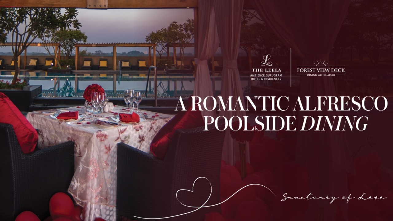 A Romantic Alfresco Poolside Dining