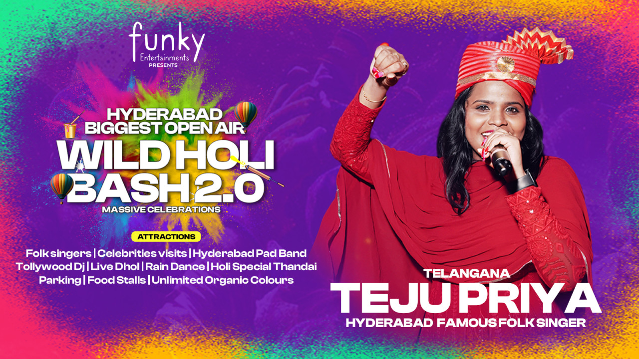 Hyd Biggest Open Air Wild Holi Bash 2.0