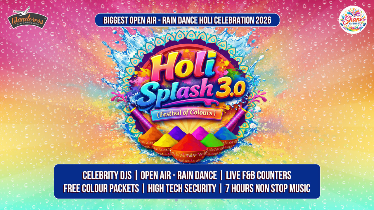 Holi Splash : Biggest Open Air-Rain Dance Holi Celebration 2026