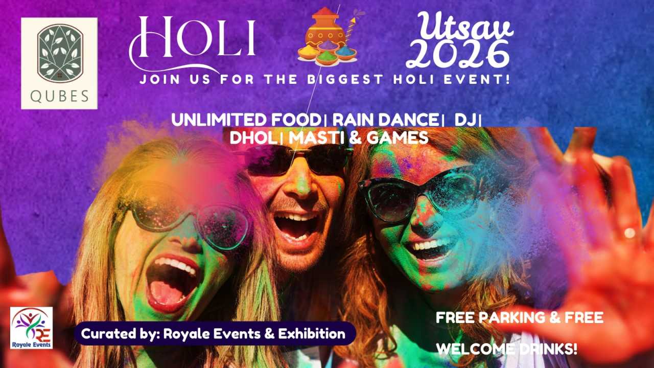 Holi Utsav 2026 | The Ultimate Holi Bash
