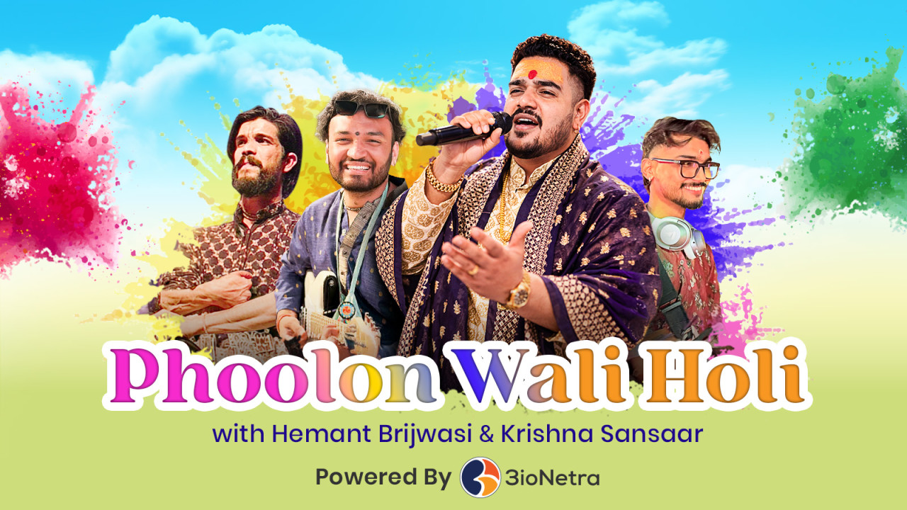 Phoolon Wali Holi – Bhajan Clubbing Pune | Hemant Brijwasi & Krishna Sansaar