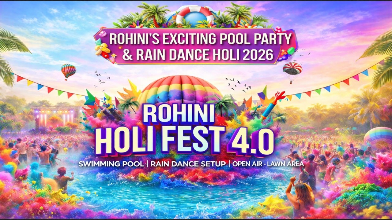 Holi by Oh Village! 4.0 - Rohini