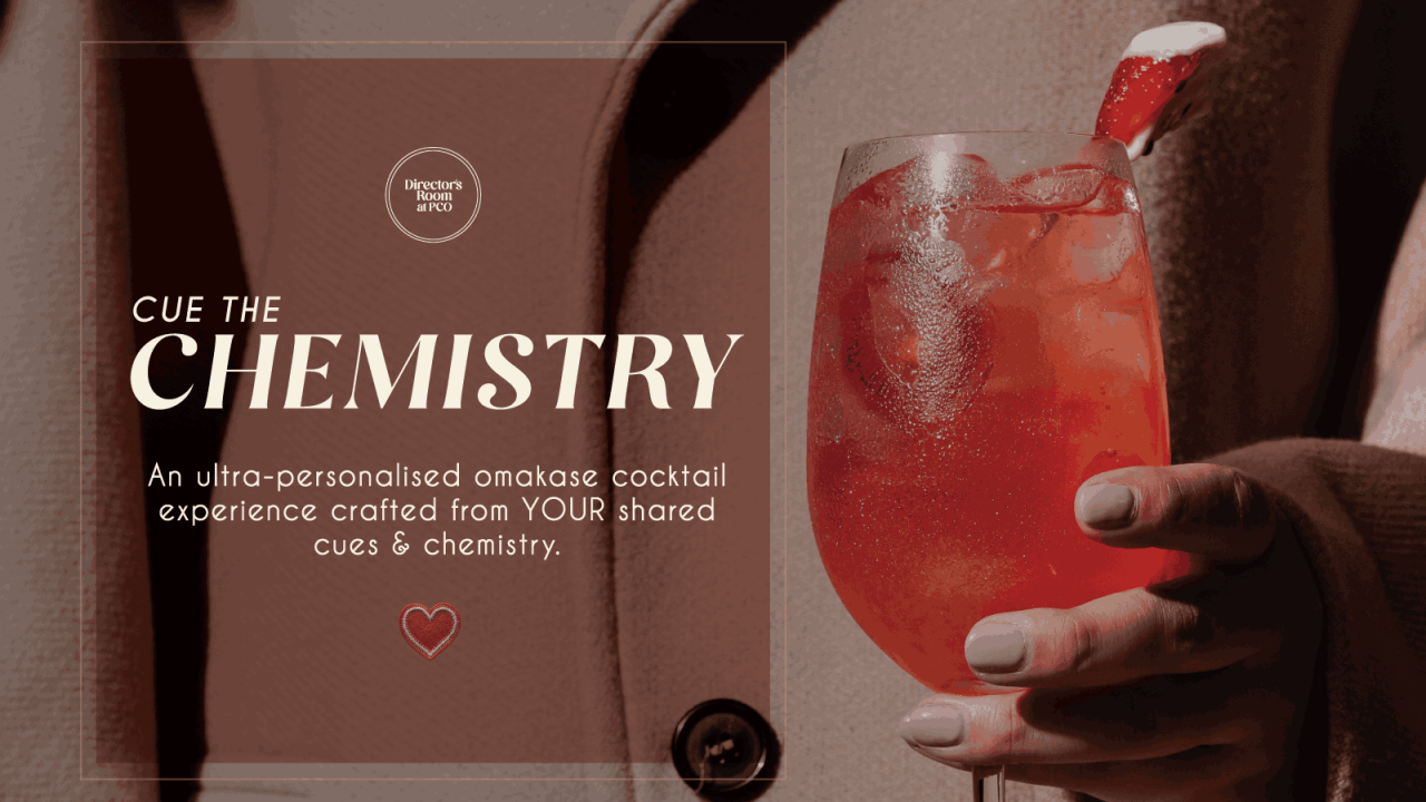 Cue The Chemistry | The Director's Room at PCO 