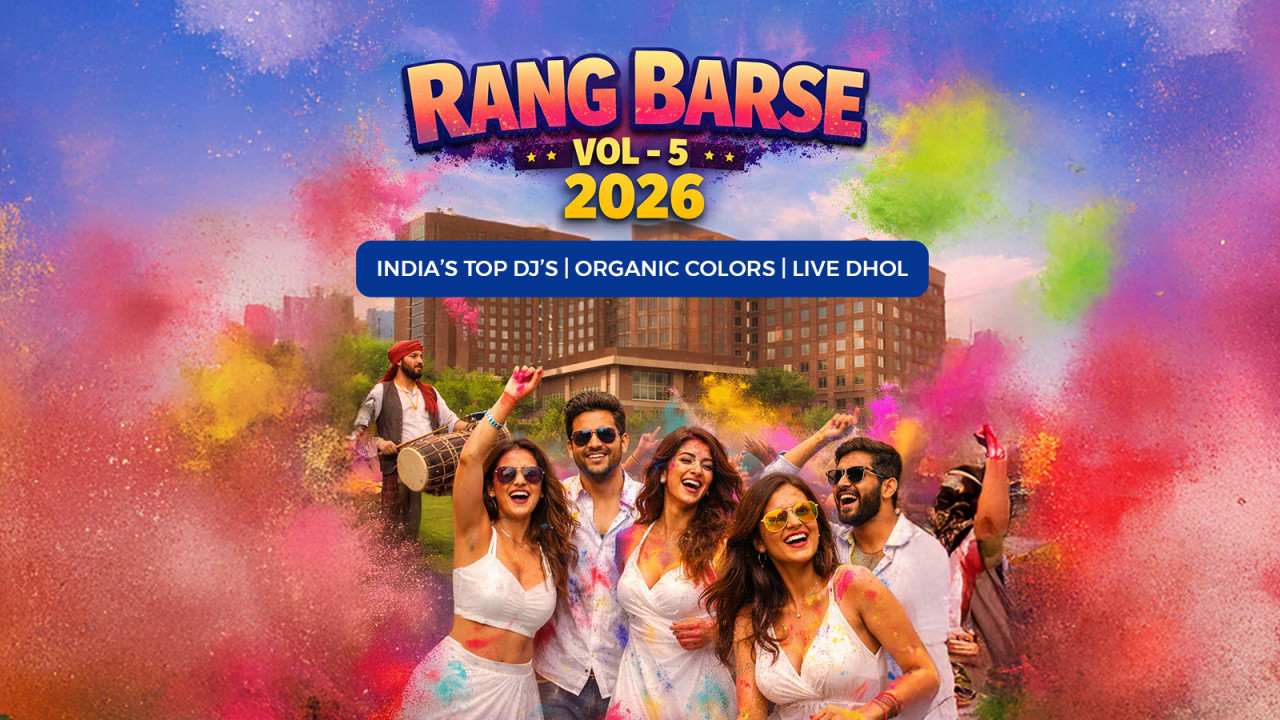 Holi Rang Barse M5 Mall Electronic City