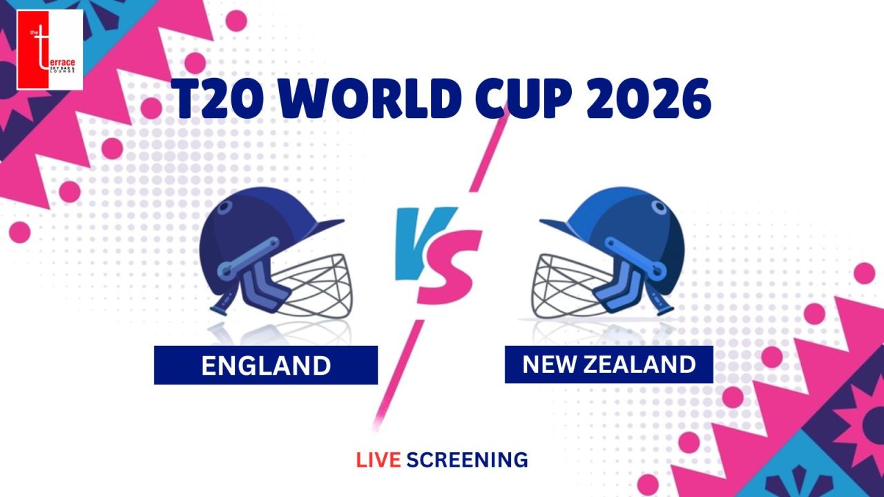  Screening of England vs New Zealand T20 World-Cup Match 2026