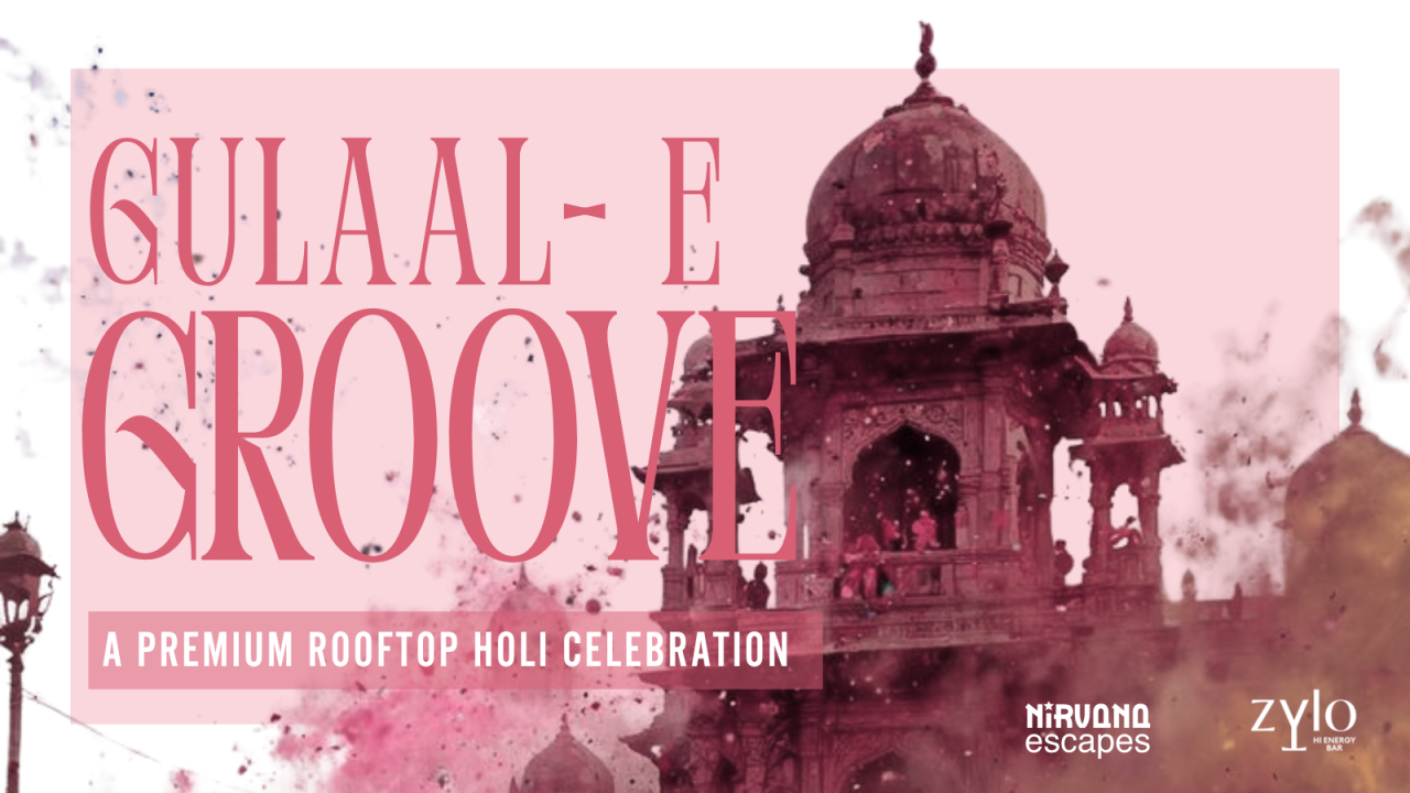 Gulaal e Groove - A Premium Rooftop Holi Celebration