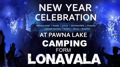 NYE DJ Party – New Year Celebration – Pawna Lake Camping 2025 | NY2025