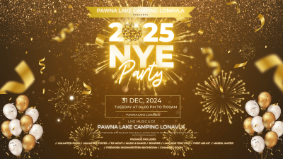 The Biggest New Year Eve Festival At Pawna Lake camping Lonavala 2024 | NY2025