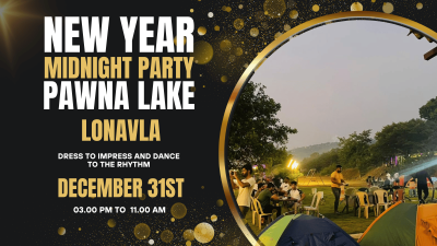 New Year Celebration at Pawna Lake Camping 2025 | NY2025