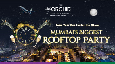 MUMBAI’S BIGGEST ROOFTOP PARTY – NEW YEAR EVE UNDER THE STARS | NY2025