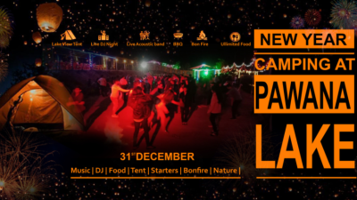 New Year Party 2025 On Pawana Dam (Lonavala) DJ. Night 31st December | NY2025