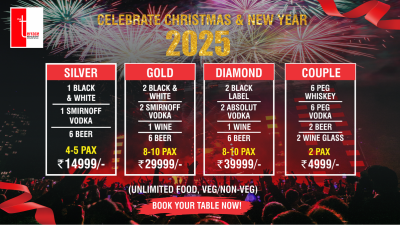 New Year 2024 Eve Biggest Celebration in Ghaziabad at The Terrace | NY2025