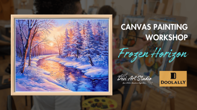Canvas Painting Workshop – Desi Art Studio | NY2025