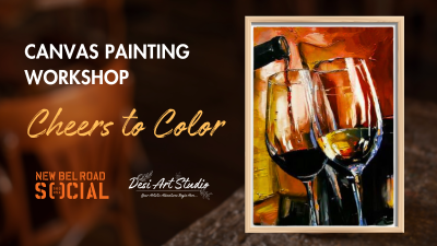 Canvas Painting Workshop – Desi Art Studio | NY2025