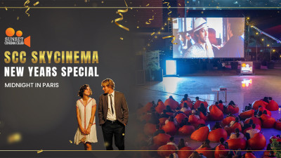 SCC SkyCinema –  Midnight in Paris /Hyderabad | NY2025