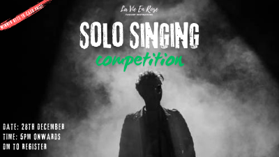 Singing Competition- SOLO | NY2025