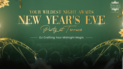 New Year Celebration At Terrace Bar + Kitchen, JP Nagar | NY2025