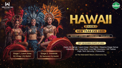 Hawaii 2025 at The Meenakshi Resort | New Year Eve Party | NY2025