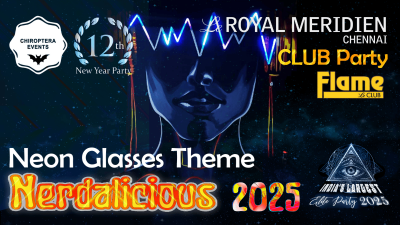 NERDALICIOUS 2025-Neon Glasses Theme Party | NY2025