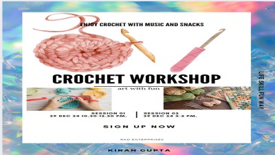 crochet workshop  | NY2025