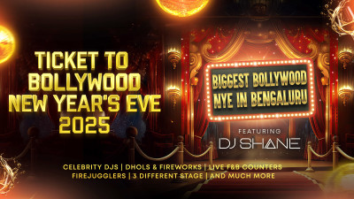 Ticket to Bollywood NYE 2025 Party | 3 Stages | NY2025