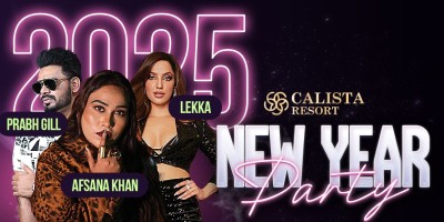 31 DECEMBER NEW YEAR EVE AT CALISTA RESORT | NY2025
