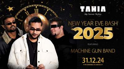 NEW YEAR EVE BASH FT. MACHINE GUN BAND AT TAHIA | NY2025