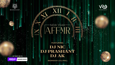 New Year Affair  at Badmaash Lulu Mall  | NY2025