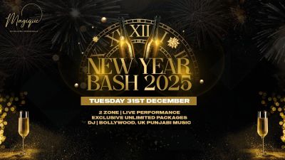 ÑEW YEAR BASH 2025 — MAGIQUE  | NY2025