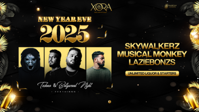 Xora – NYE 2025 ft. Skywalkerz, Musical Monkey & Laziebonzs | NY2025