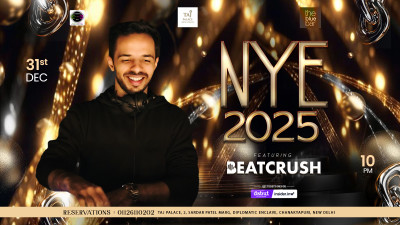 NYE party at Taj Blue Bar | NY2025