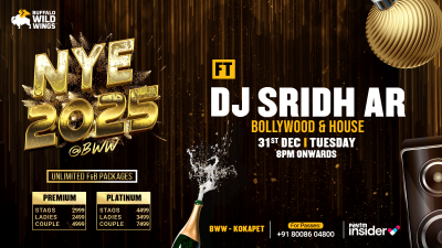 New Year Celebrations at BWW Kokapet | Ft. DJ Sridhar | NY2025
