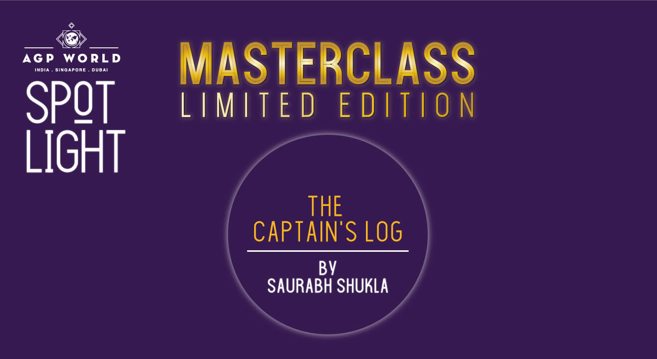 The Captain’s Log (with Saurabh Shukla)