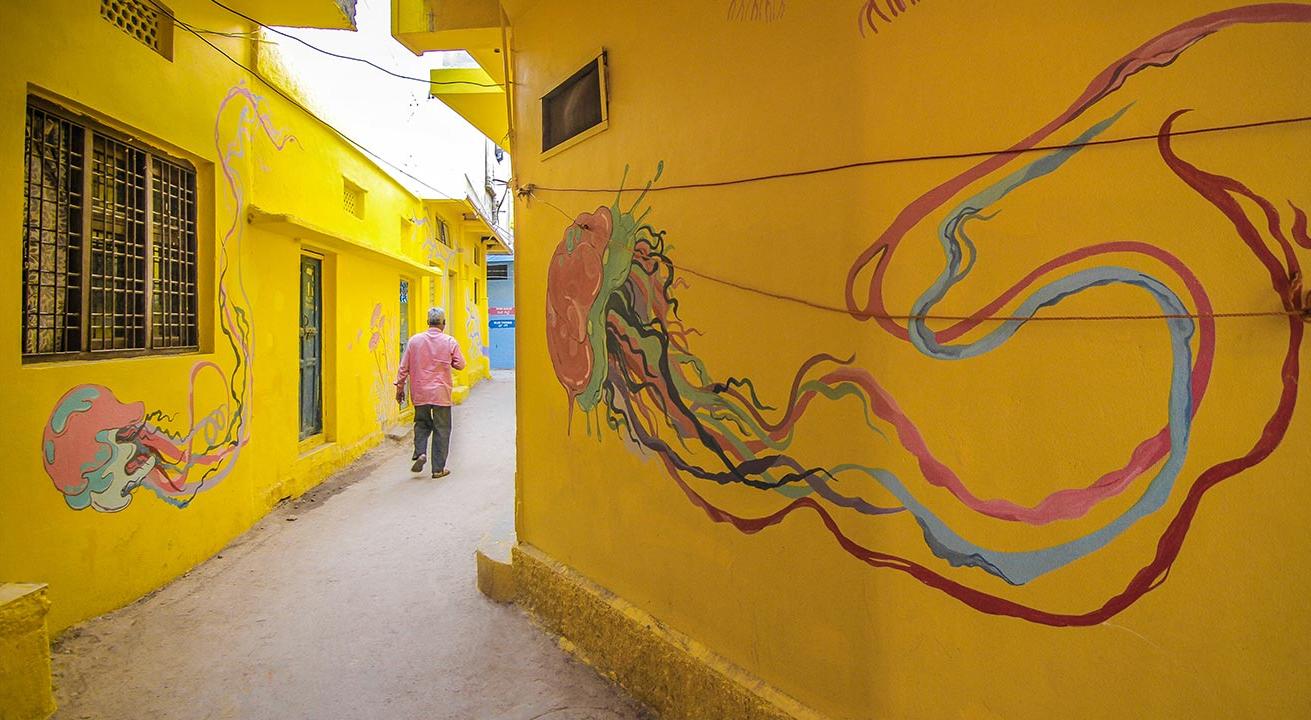 St+art India Curated Tour- Maqtha Art District