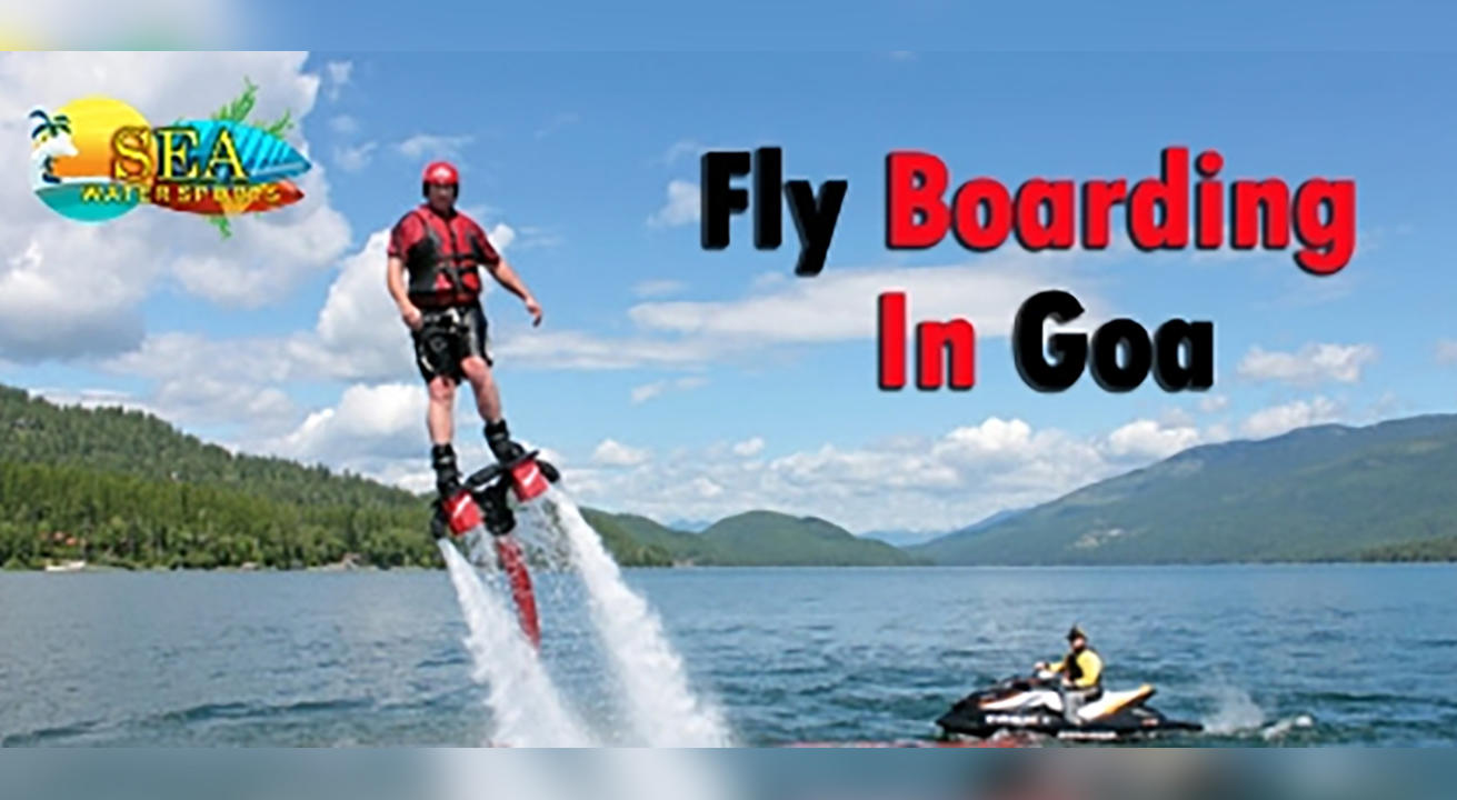 Flyboarding In Goa By Sea Water Sports