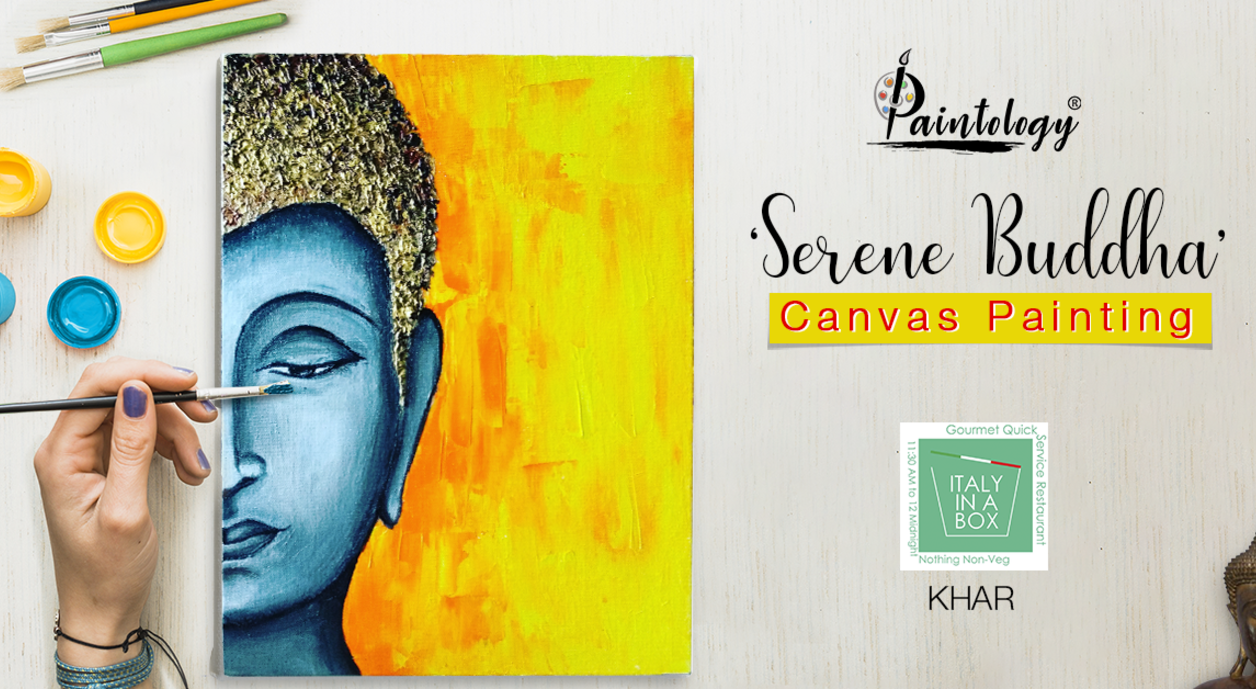 ‘Serene Buddha’ Canvas Painting Party