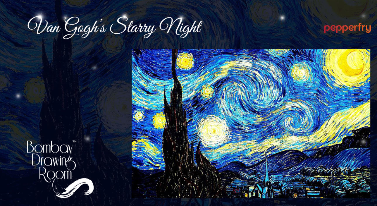 Van Gogh's Starry Night Painting Workshop by Bombay Drawing Room