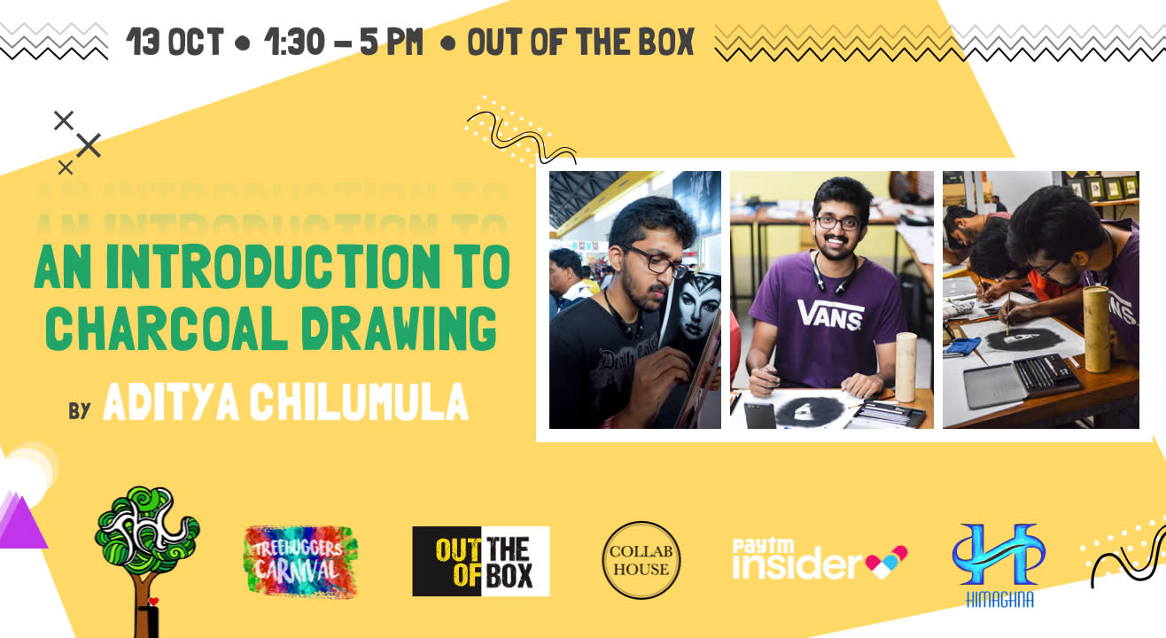 Charcoal Painting Workshop | Road to Carnival